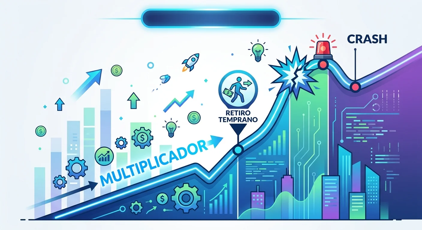 Aviator: cómo usar el juego crash sin perder el control mid image