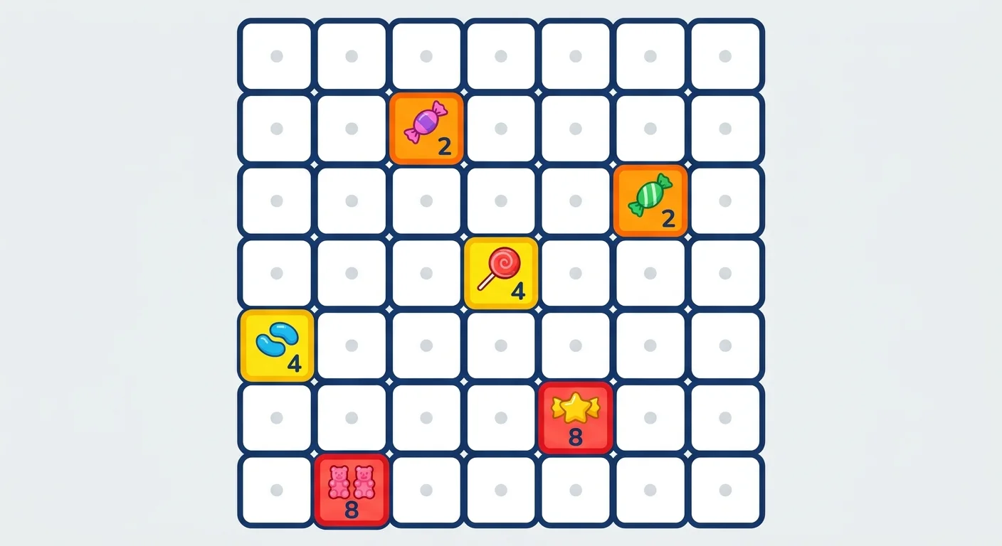 Sugar Rush: entender la cuadrícula y los multiplicadores paso a paso mid image